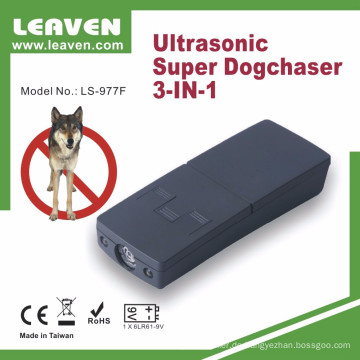 Batteriebetriebener tragbarer Ultraschall-Hundetrainer Repeller Chaser